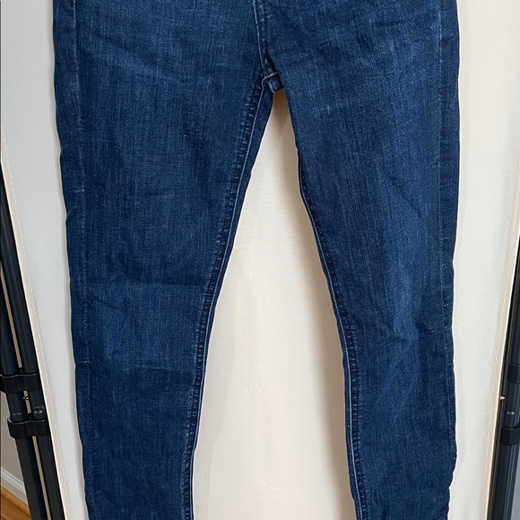NWOT Express Women's Deep Indigo Skinny Jeans - Picture 4 of 13